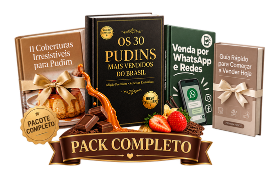 Pack Completo Pudim Sem Forno